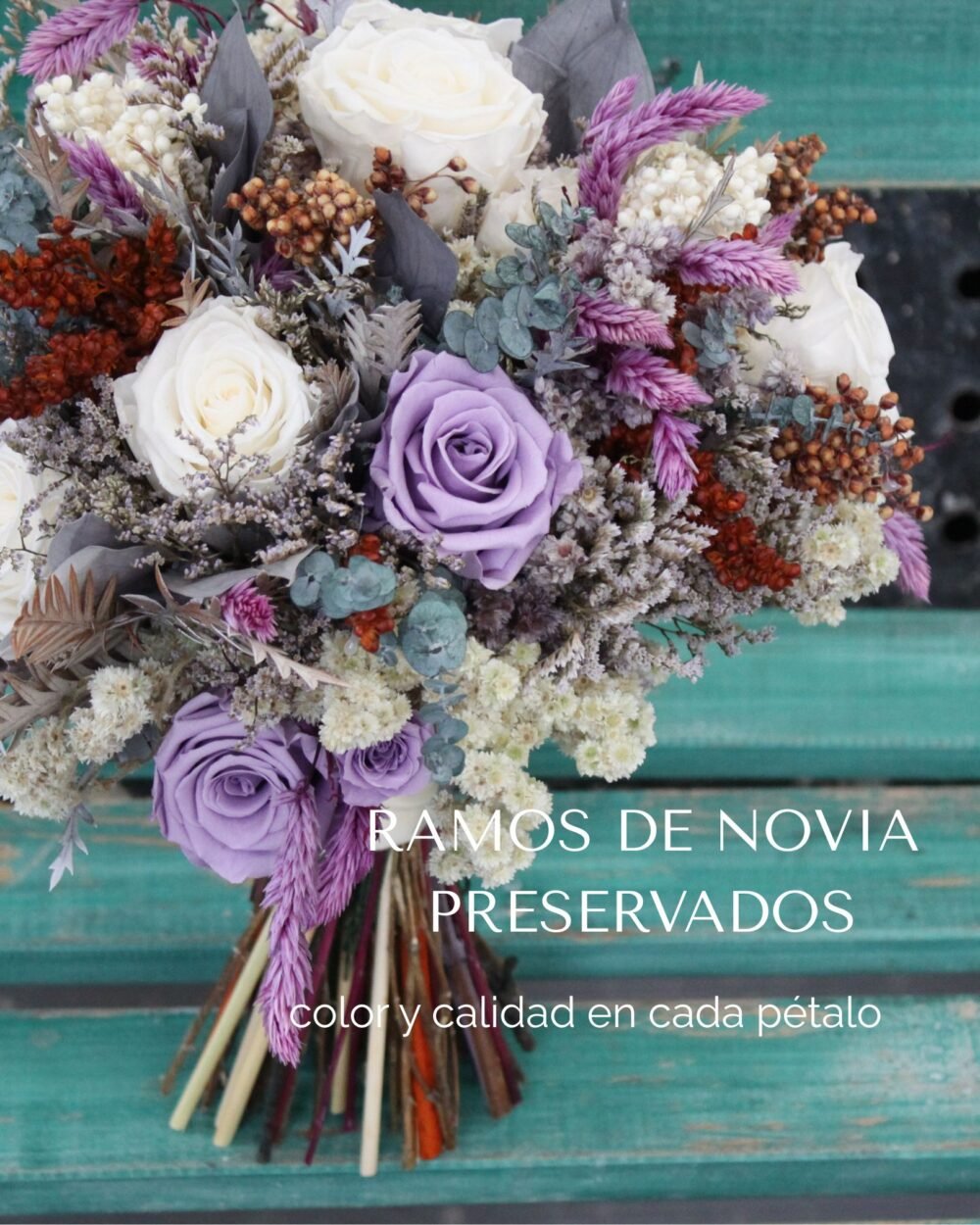 foto 4 ramo de novia preservado